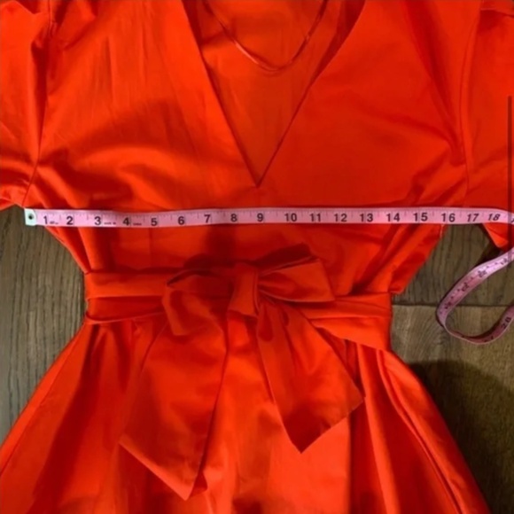 Zara poplin dress w/ belt & pockets bloggers fave size Small - Picture 2 of 7